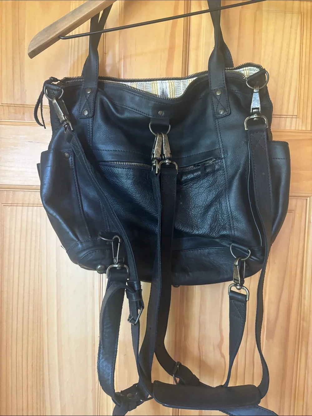 Nena and co Convertible Backpack womanhood print